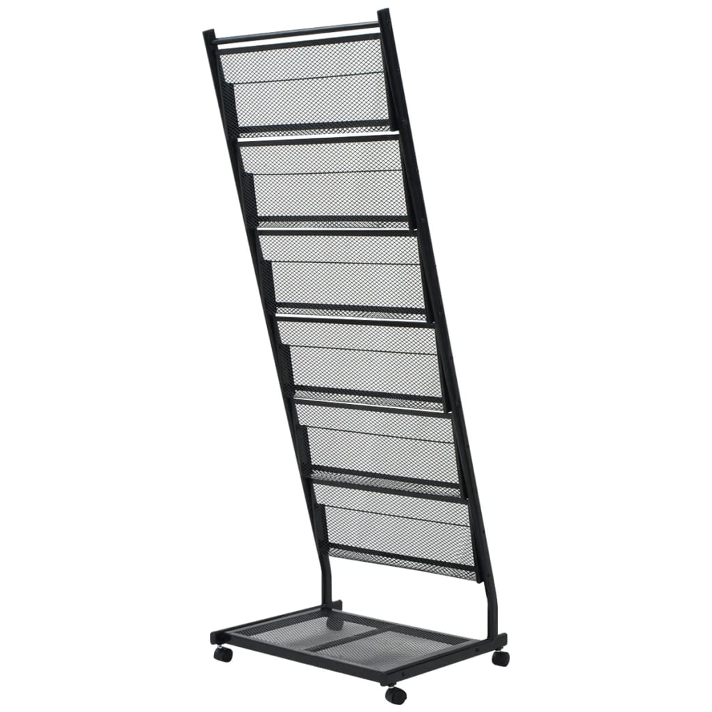 Porte-revues 47,5 x 43 x 133 cm Noir A4 - XIOS