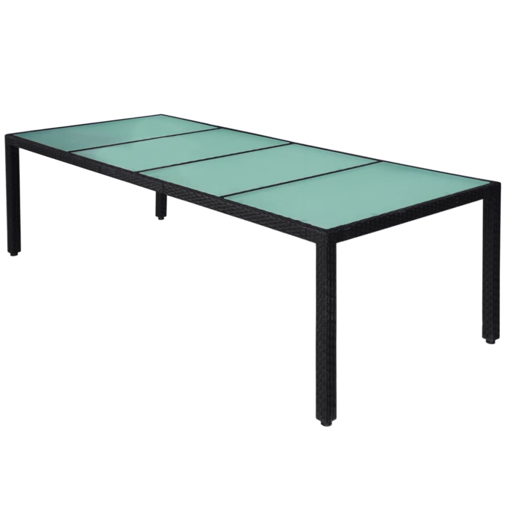 Ensemble à manger d'extérieur 11 pcs coussins résine tressée - XIOS