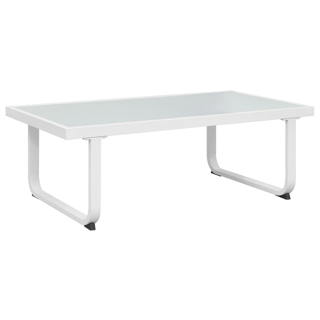 Salon de jardin 5 pcs Textilène Aluminium Noir - XIOS