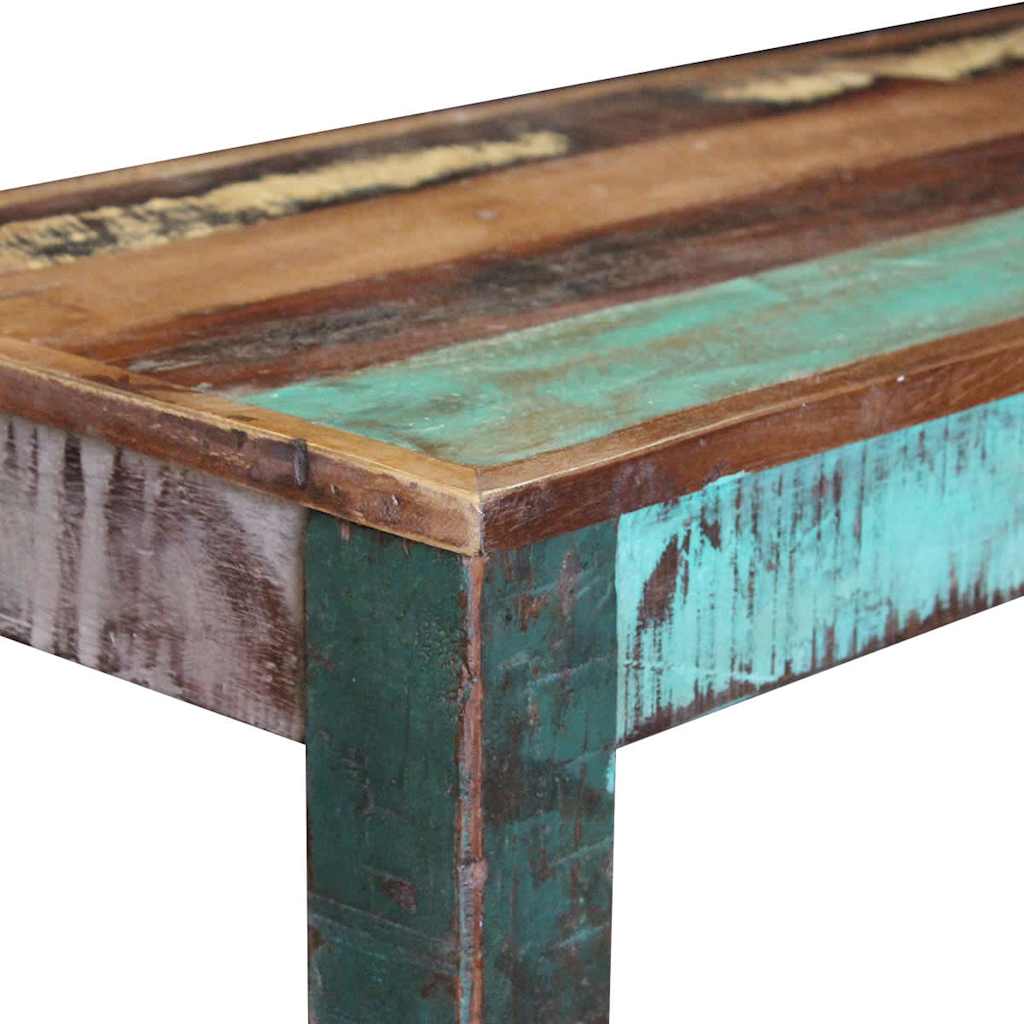 Banc 110x35x45 cm Bois de récupération massif - XIOS