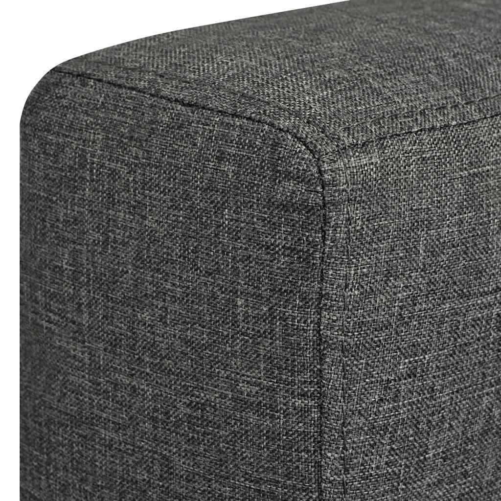 Fauteuil gris foncé tissu - XIOS
