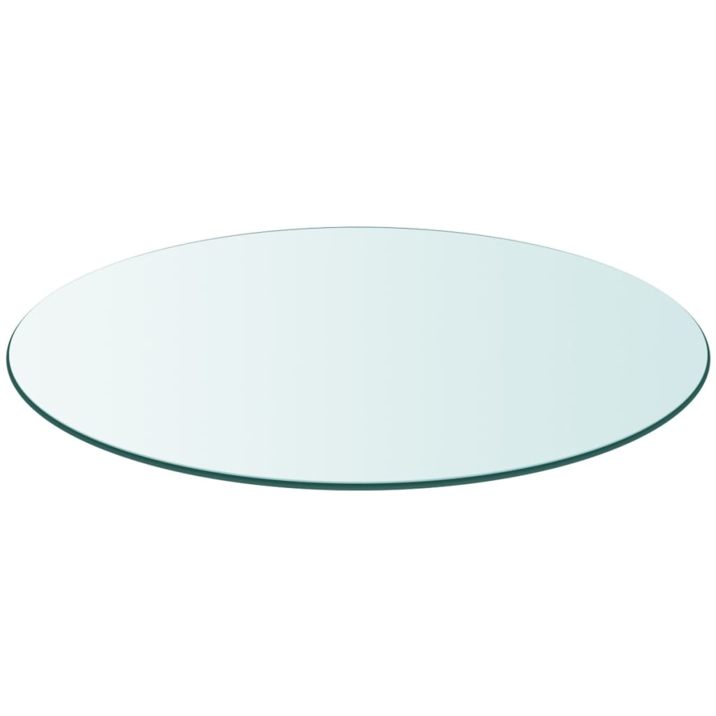 Dessus de table ronde en verre trempé 900 mm - XIOS