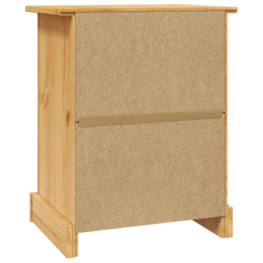 Table de chevet Gamme Corona pin mexicain 53x39x66 cm - XIOS