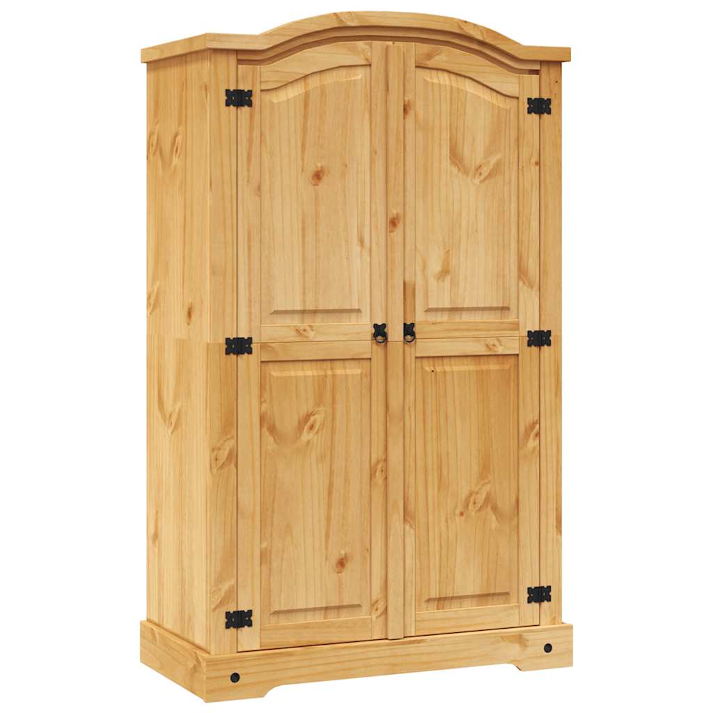 Garde-robe avec 2 portes Gamme Corona pin mexicain - XIOS