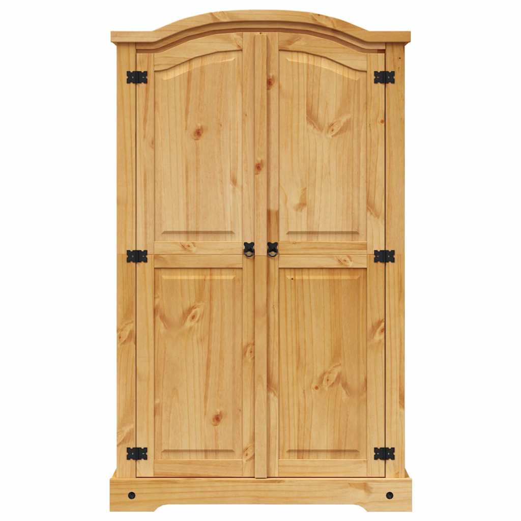Garde-robe avec 2 portes Gamme Corona pin mexicain
