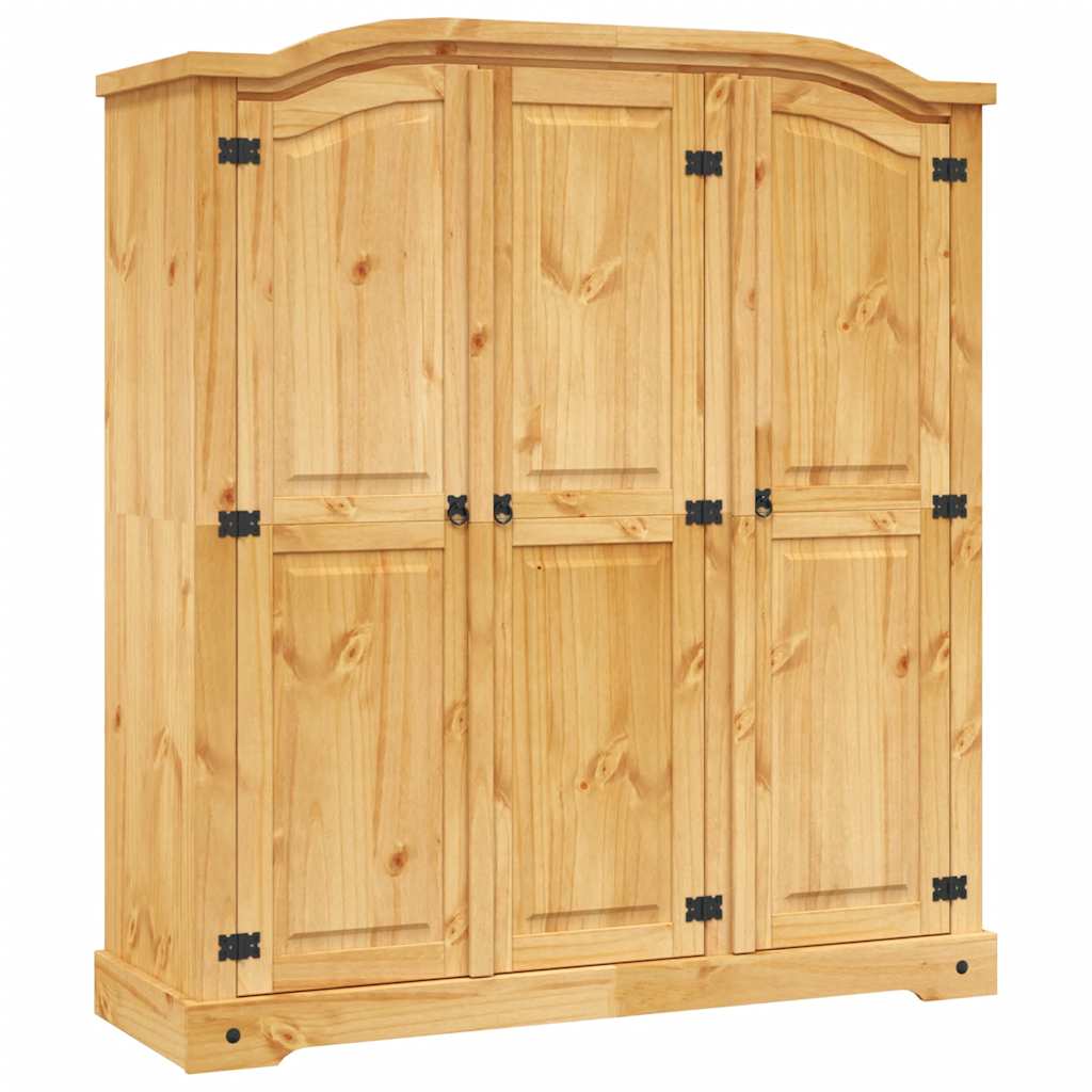 Garde-robe avec 3 portes Gamme Corona pin mexicain - XIOS