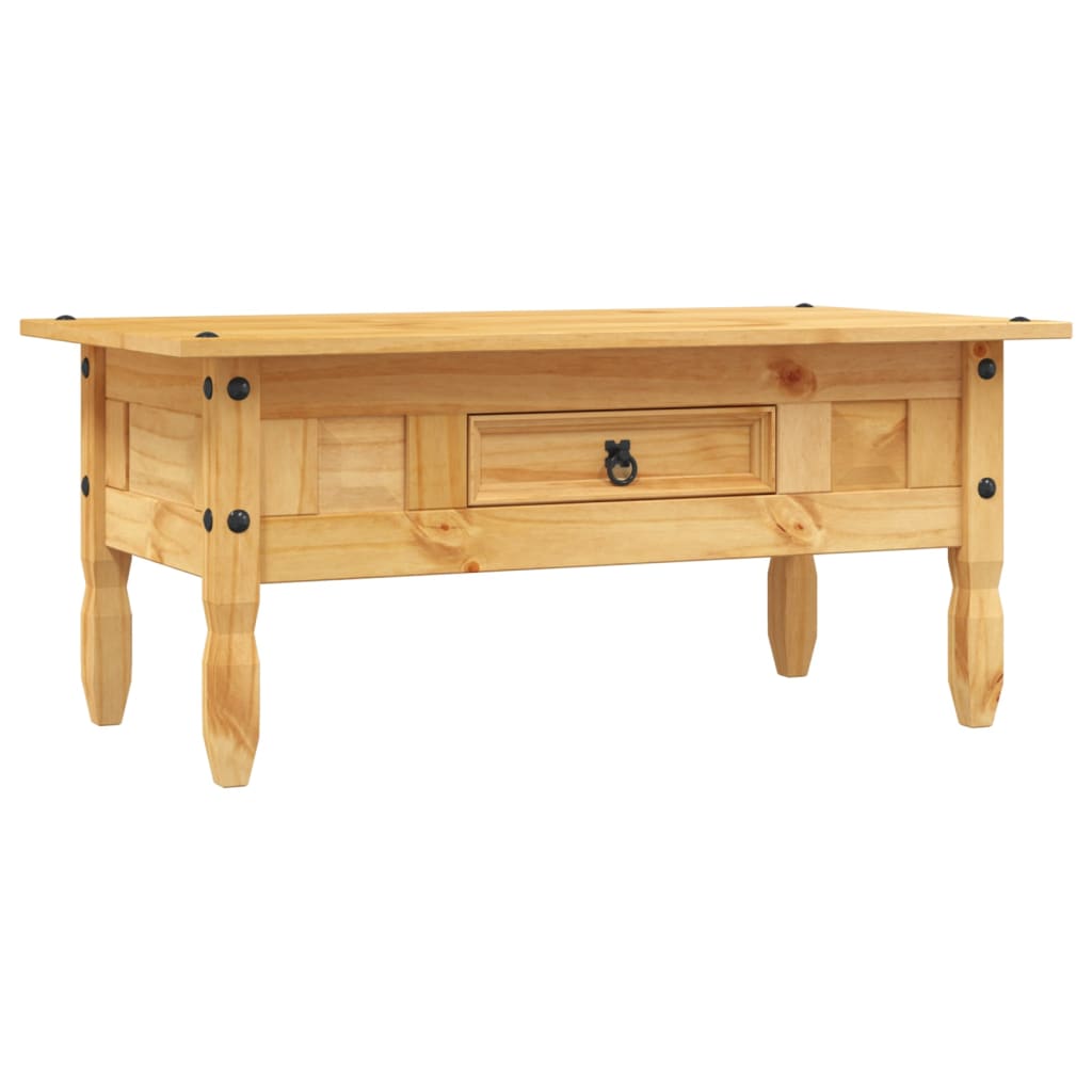 Table basse Pin mexicain Gamme Corona 100 x 55 x 44 cm - XIOS