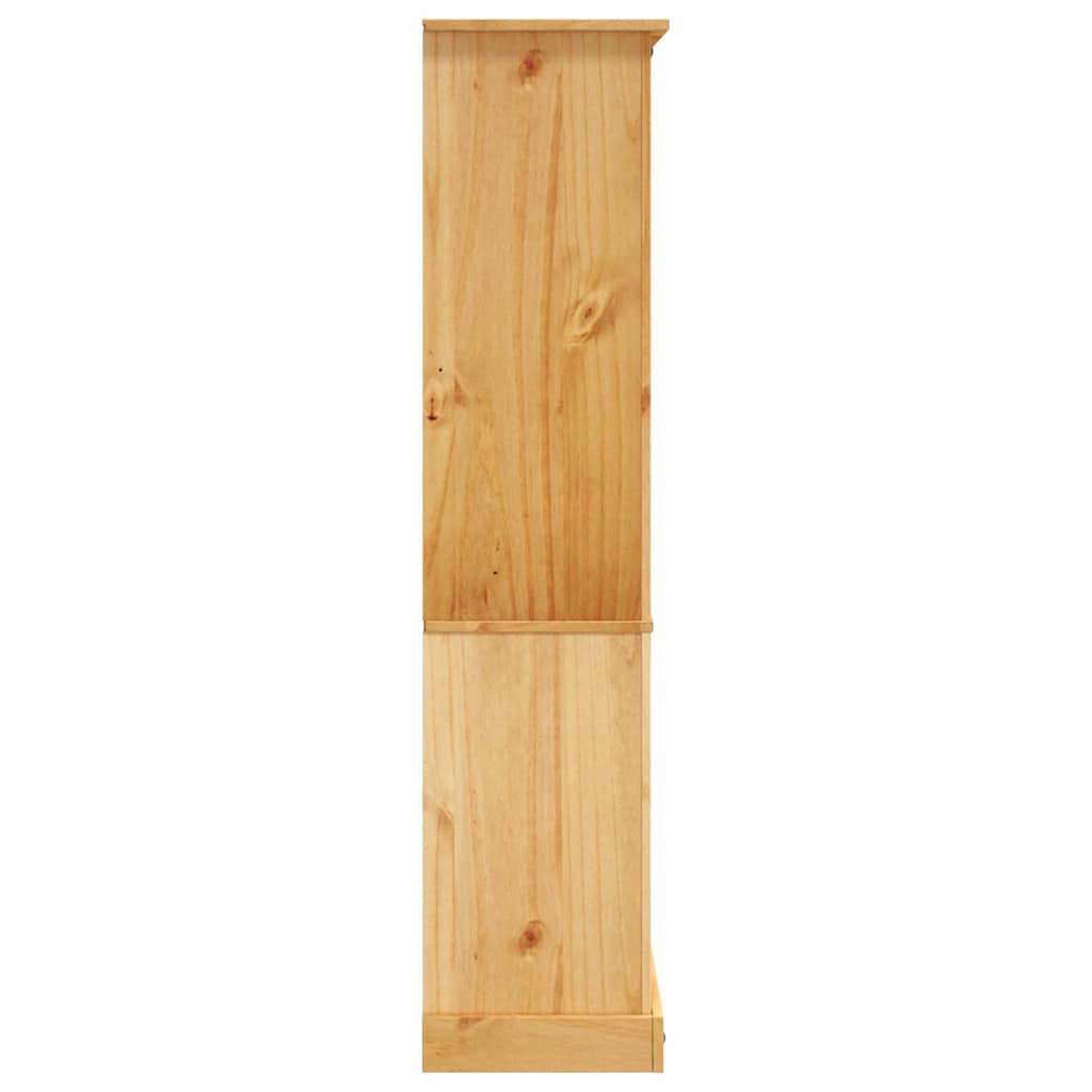 Bibliothèque 5 niveaux Gamme Corona Pin mexicain 80x40x170 cm - XIOS