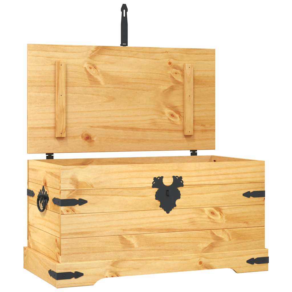 Coffre de rangement Pin mexicain Gamme Corona 91x49,5x47 cm - XIOS