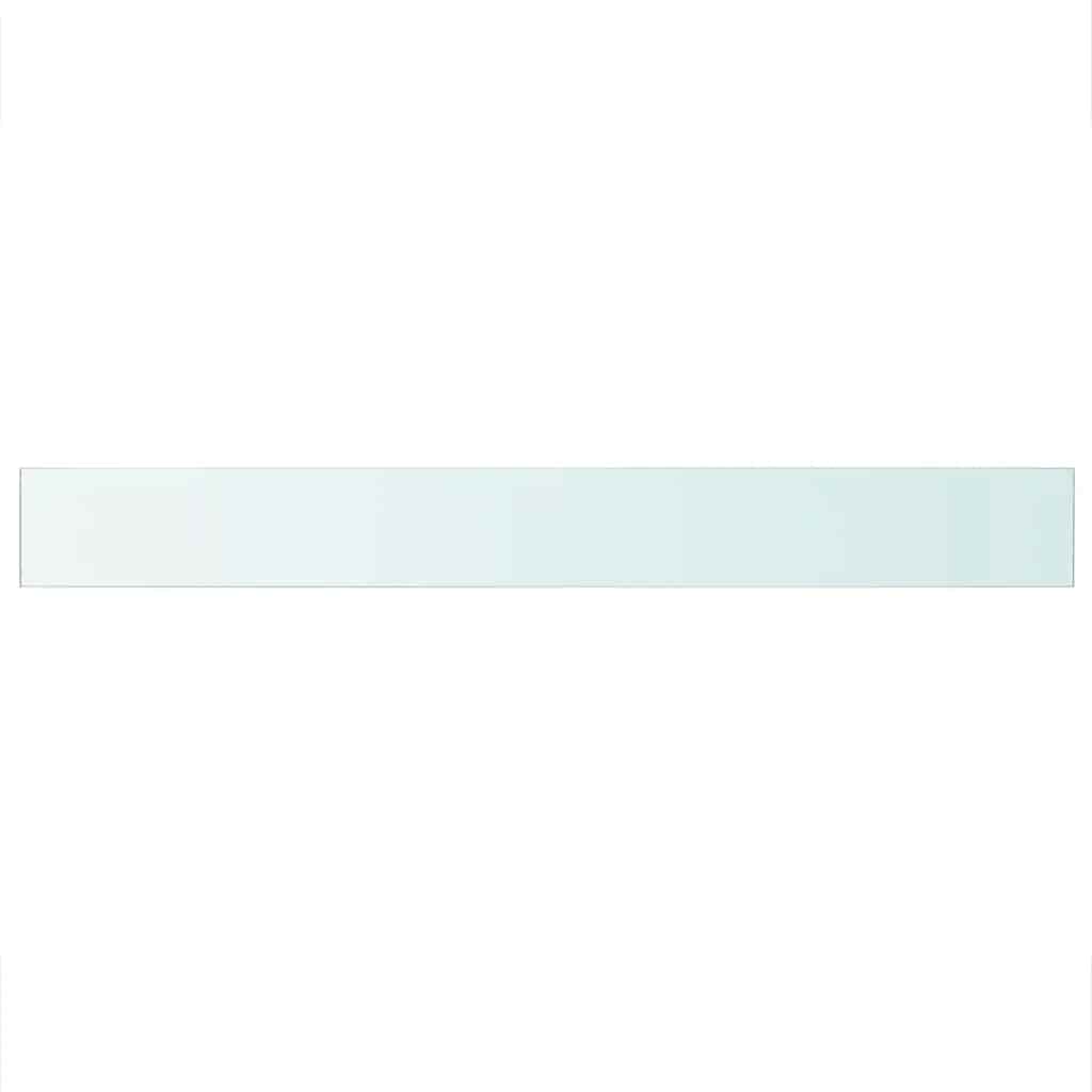 Panneau d’étagère Verre transparent 110 x 12 cm - XIOS