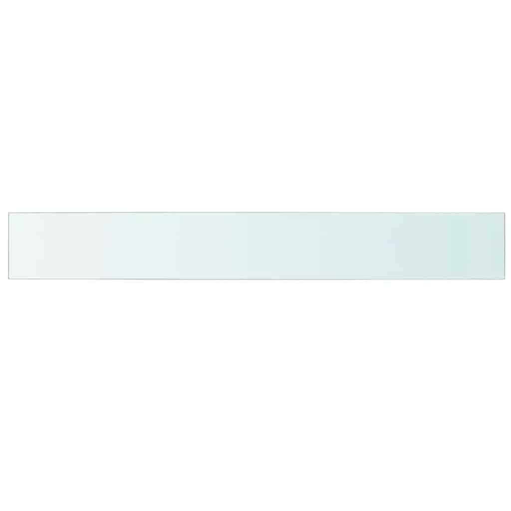 Panneau d’étagère Verre transparent 110 x 15 cm - XIOS