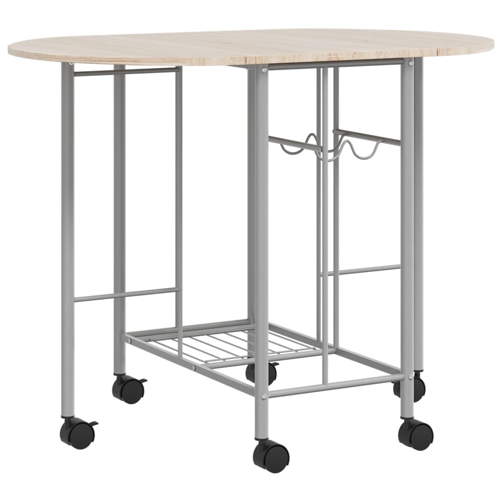 Ensemble de salle à manger pliable 5 pièces MDF - XIOS