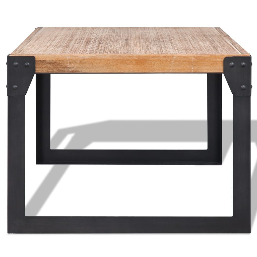 Table basse bois d'acacia massif 100x60x45 cm - XIOS
