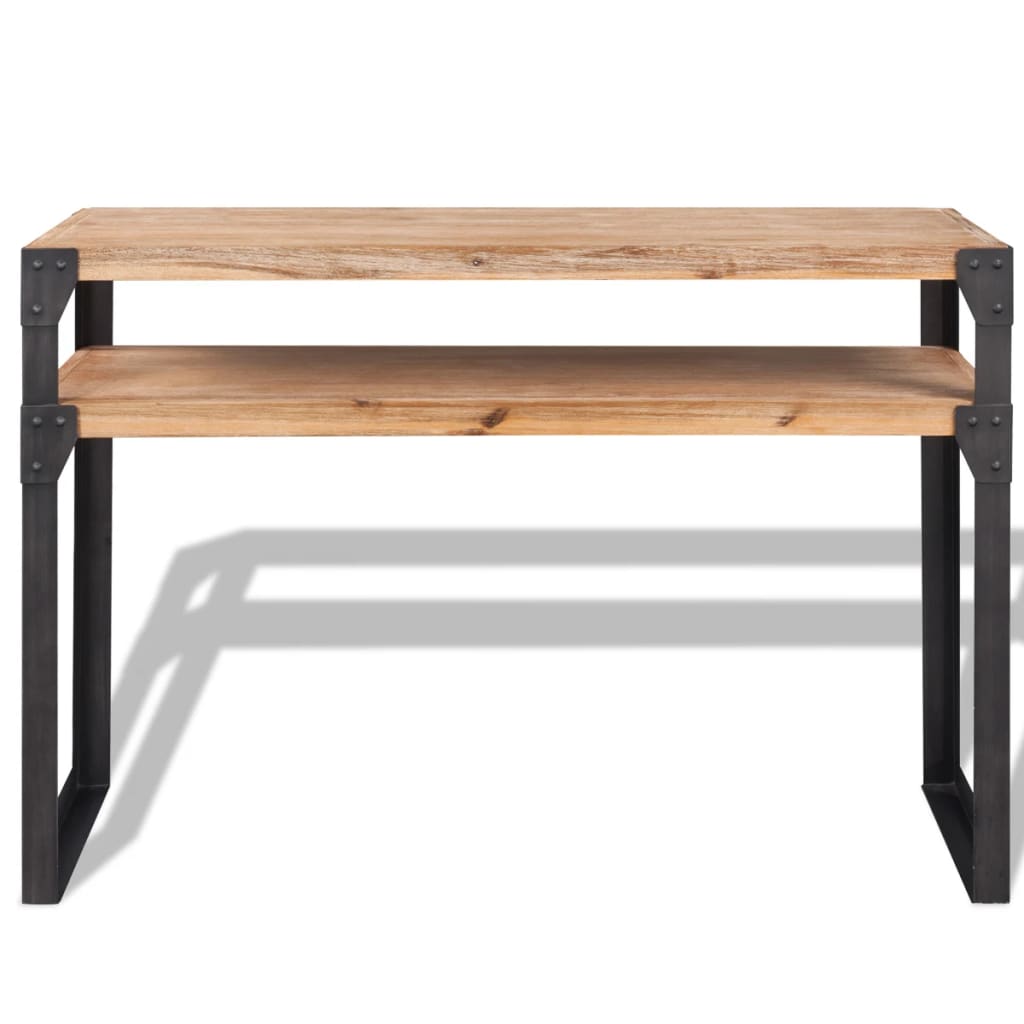 Table console Bois d'acacia massif 120 x 40 x 85 cm - XIOS