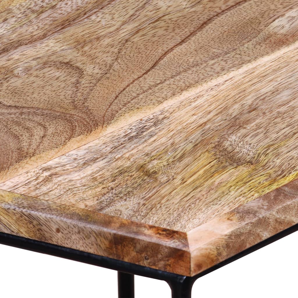 Table basse Bois de manguier massif 56x48x40 cm - XIOS