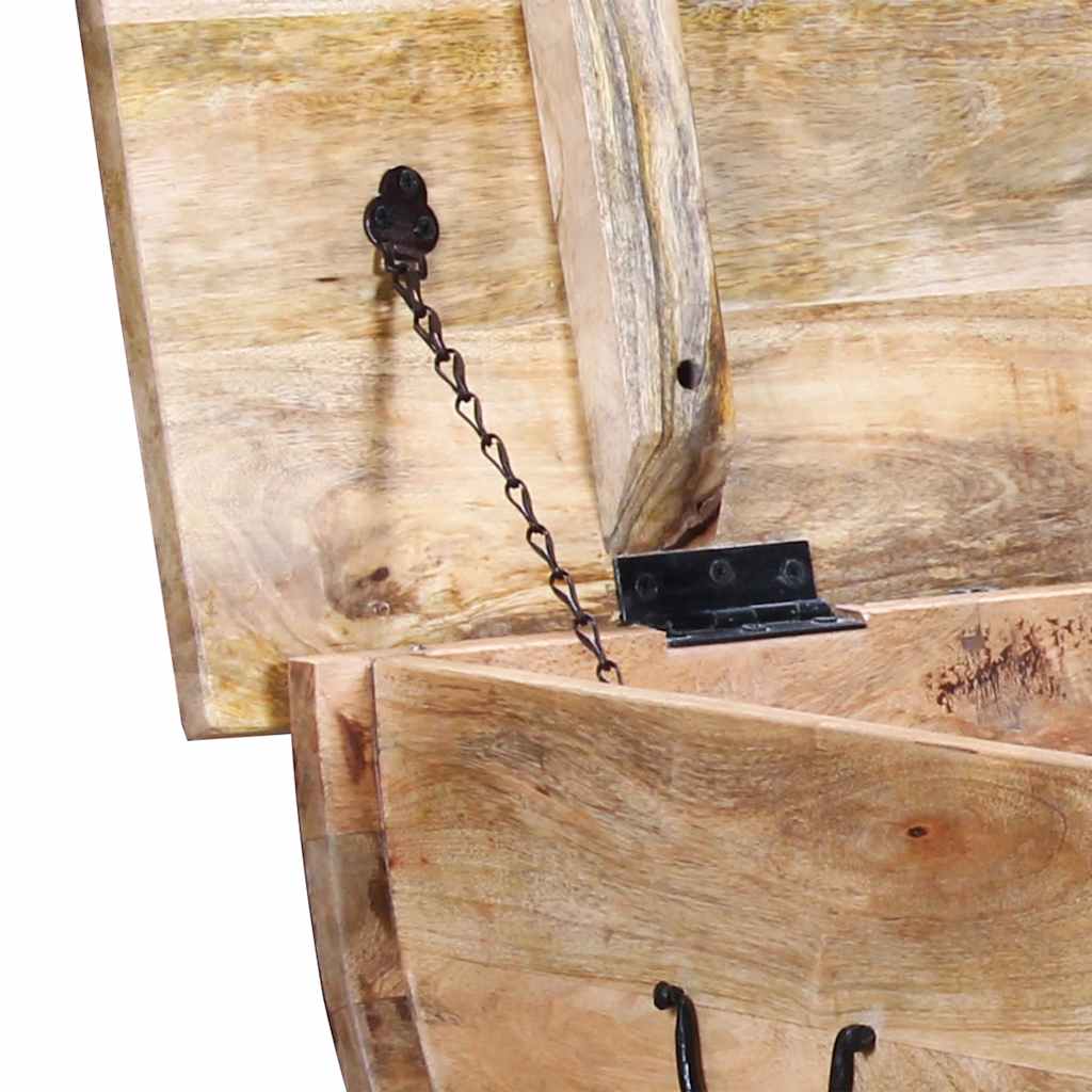 Table basse Bois de manguier massif 88x50x40 cm - XIOS