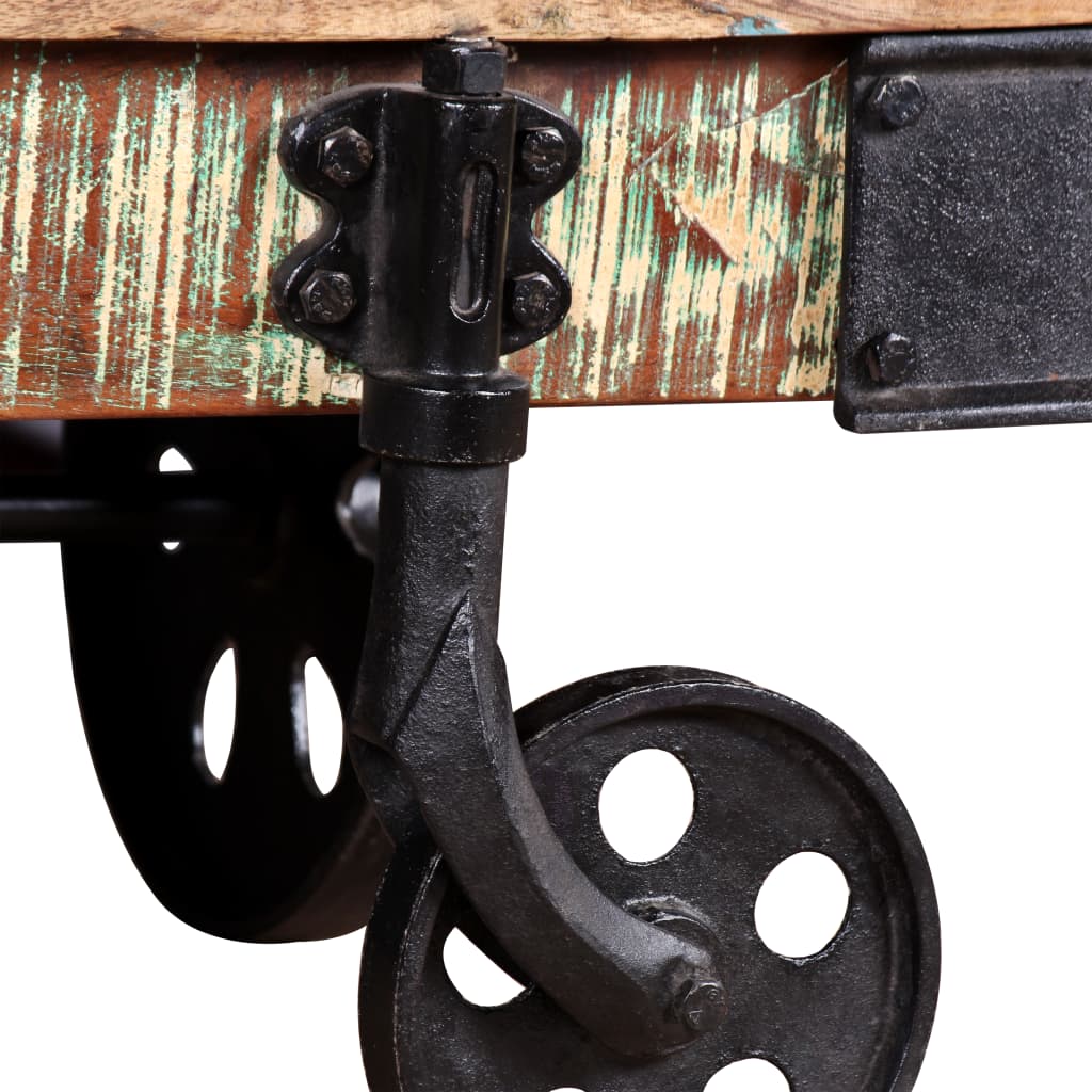 Table basse Bois de récupération 90x45x35 cm - XIOS