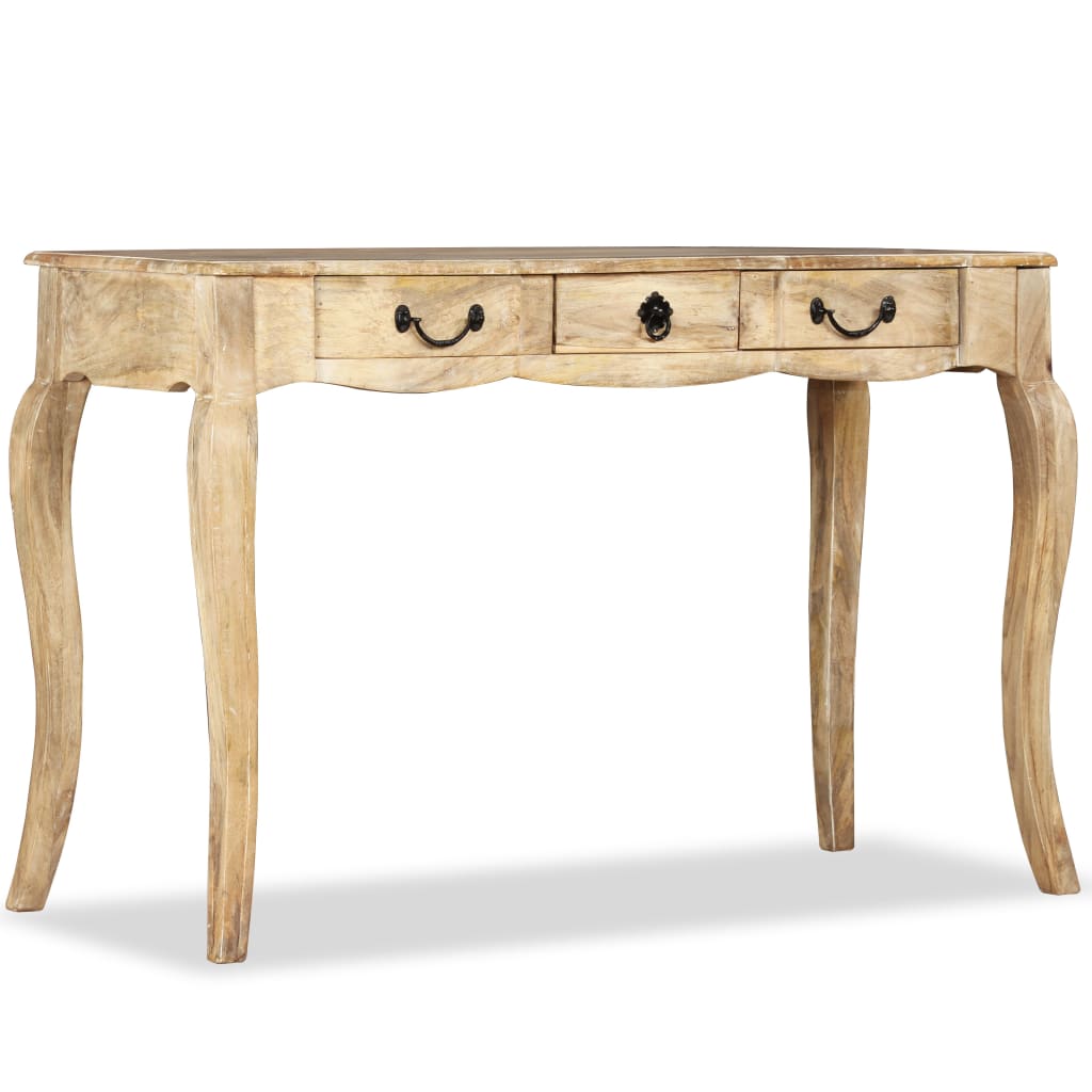 Table console Bois de manguier massif 120 x 50 x 80 cm - XIOS