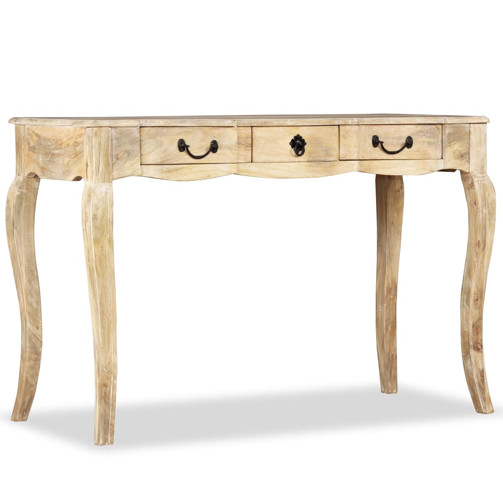 Table console Bois de manguier massif 120 x 50 x 80 cm - XIOS