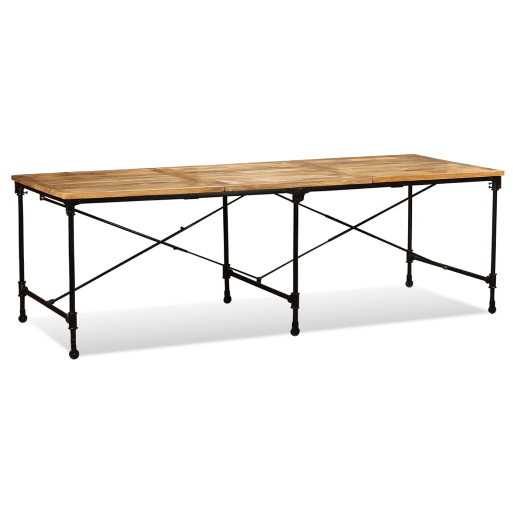 Table à manger Bois de manguier massif 240 cm - XIOS
