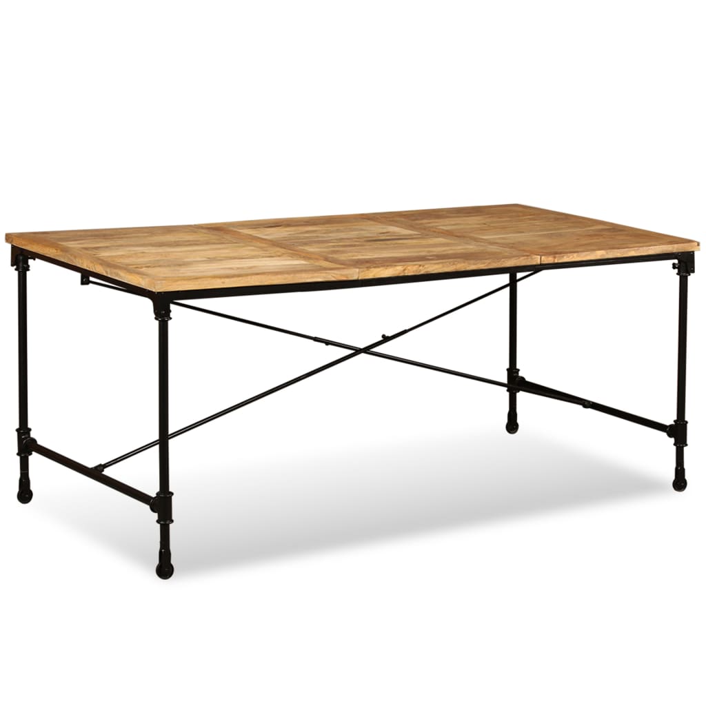 Table à manger Bois de manguier massif 180 cm
