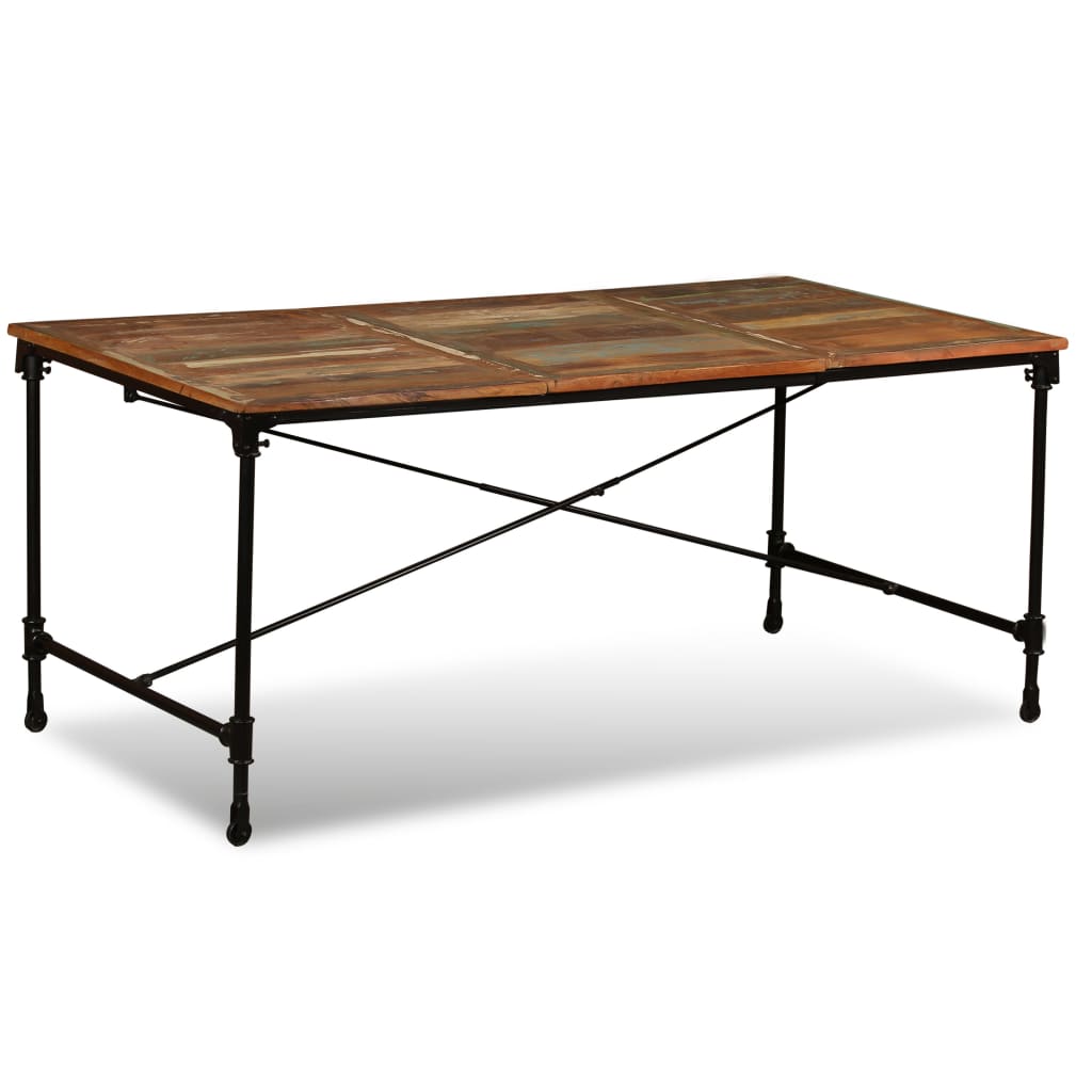 Table à manger Bois de récupération massif 180 cm - XIOS