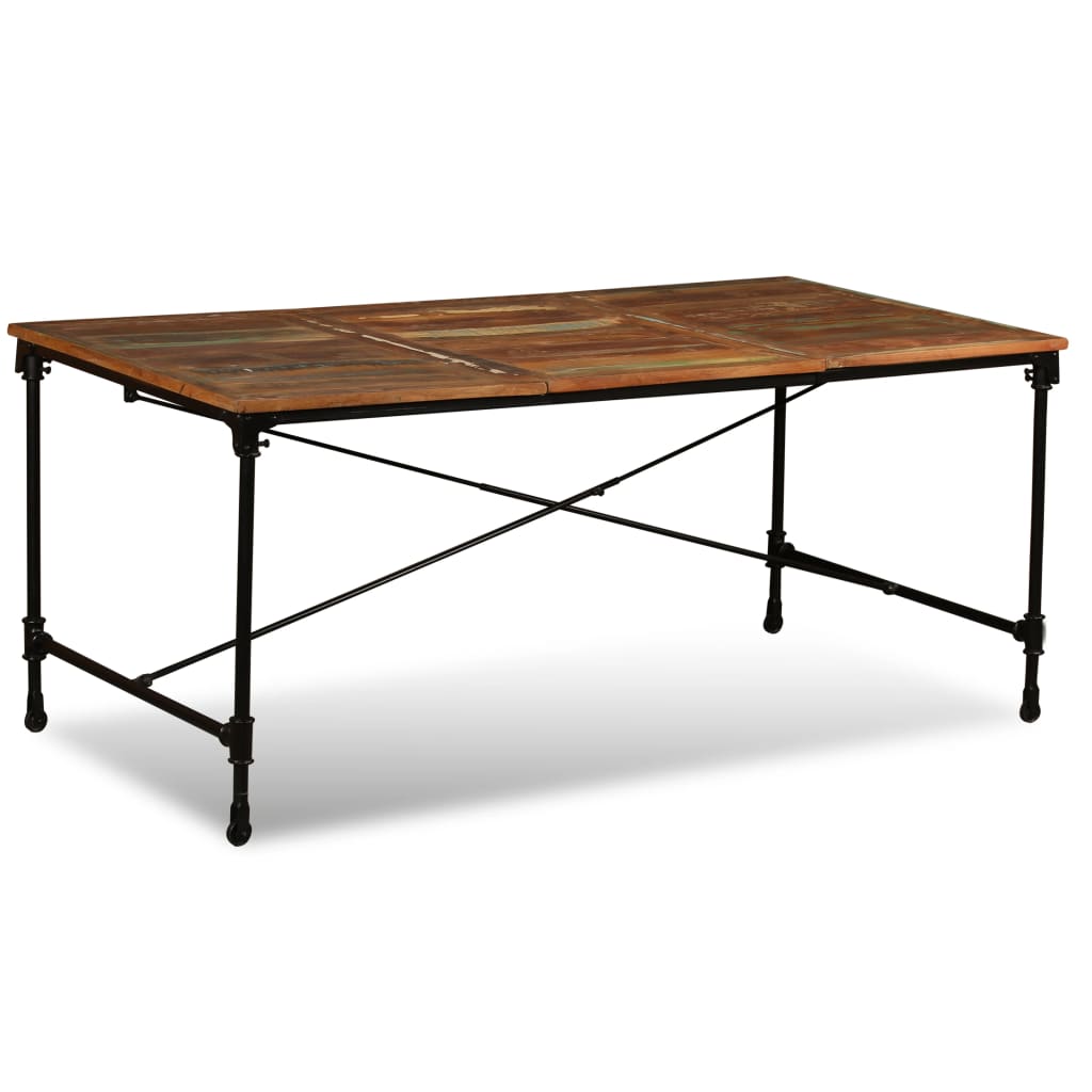 Table à manger Bois de récupération massif 180 cm - XIOS