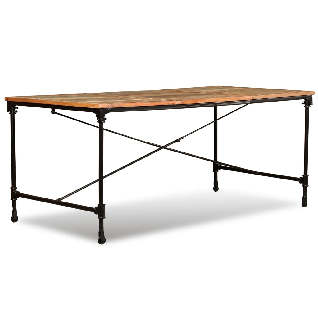 Table à manger Bois de récupération massif 180 cm - XIOS
