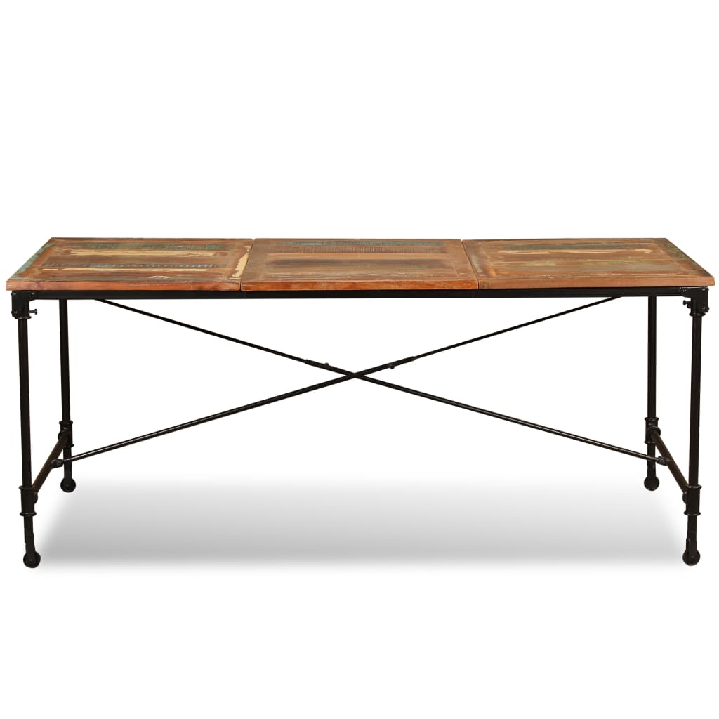 Table à manger Bois de récupération massif 180 cm - XIOS
