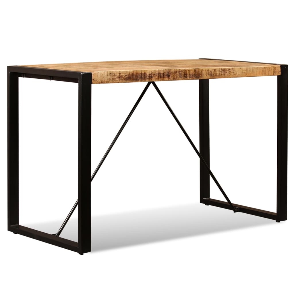Table à manger Bois de manguier brut 120 cm - XIOS