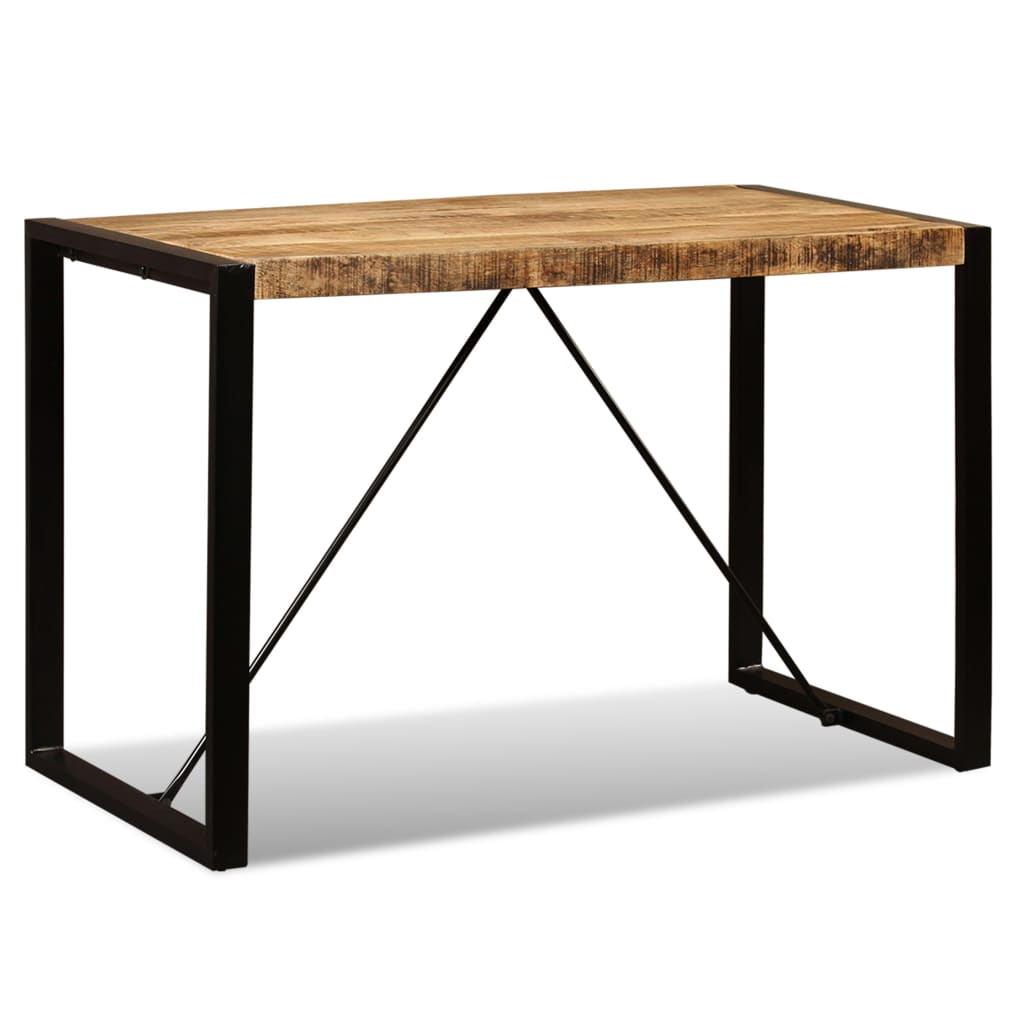 Table à manger Bois de manguier brut 120 cm - XIOS