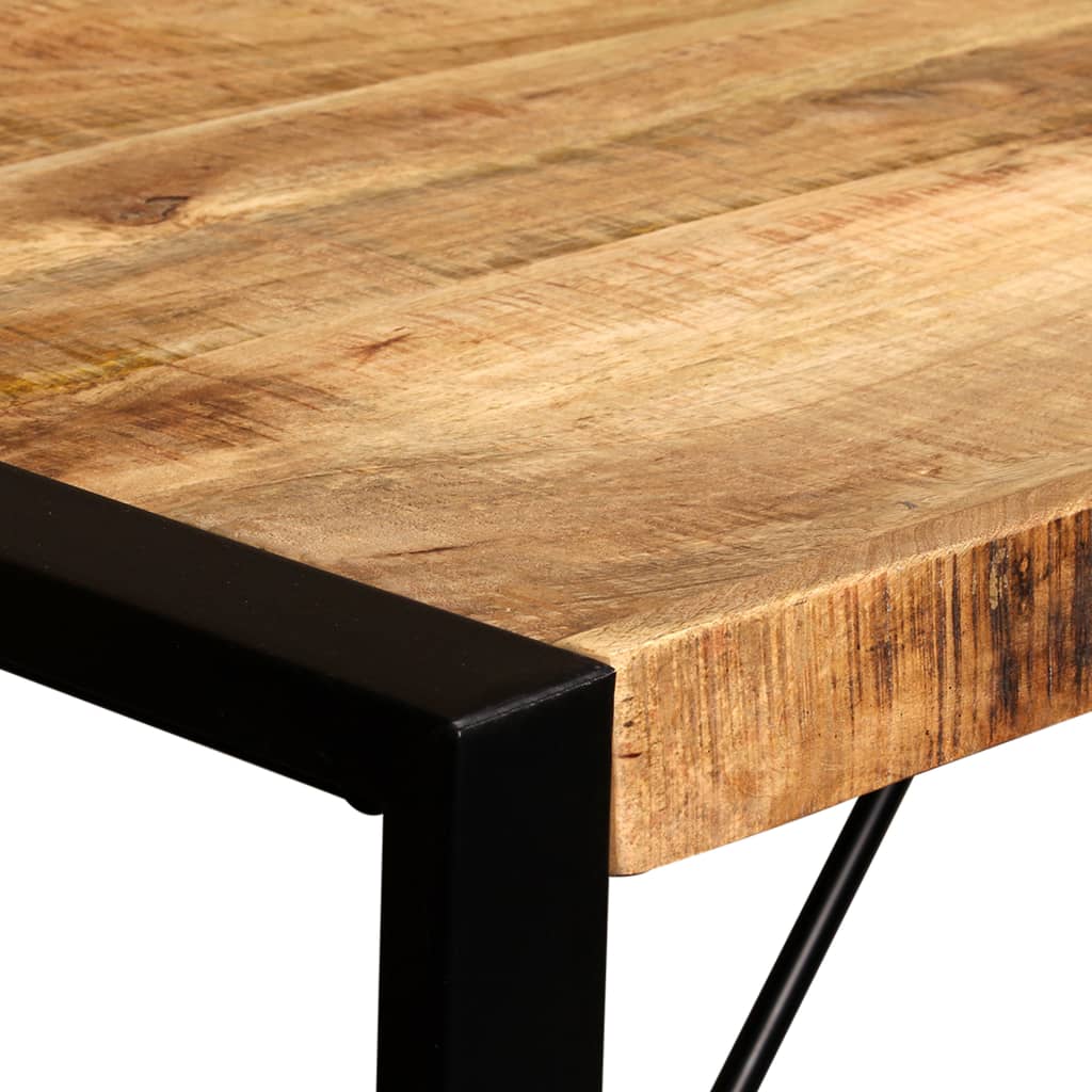 Table à manger Bois de manguier brut 120 cm - XIOS