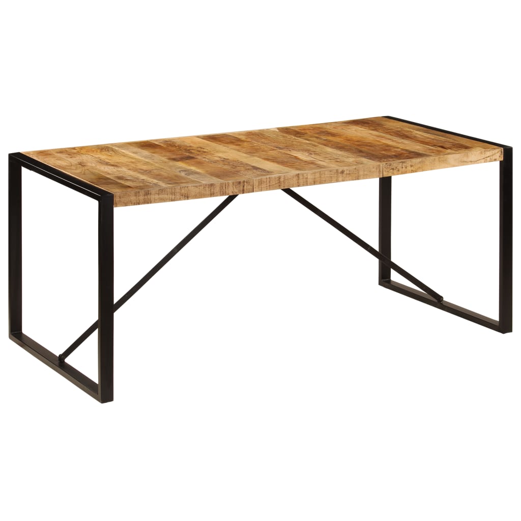 Table à manger Bois de manguier brut 180 cm - XIOS
