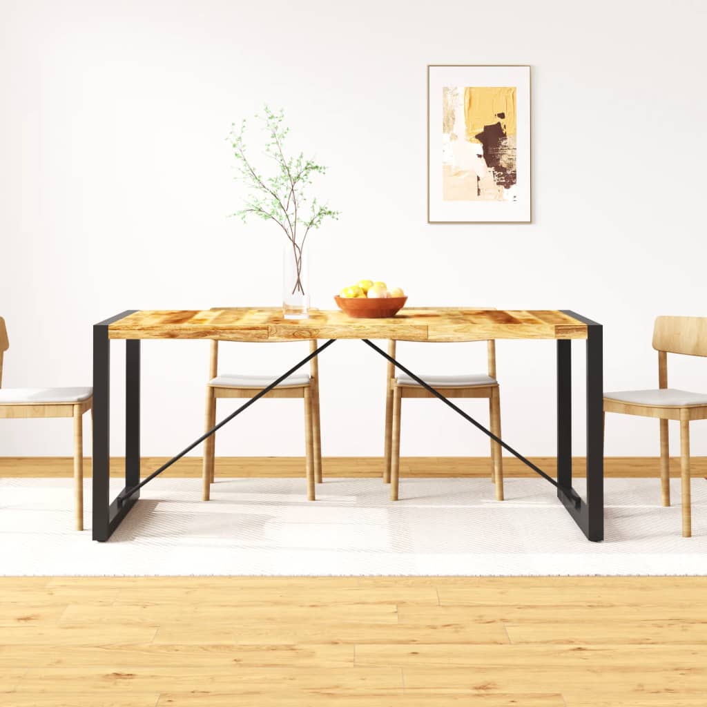 Table à manger Bois de manguier brut 180 cm - XIOS