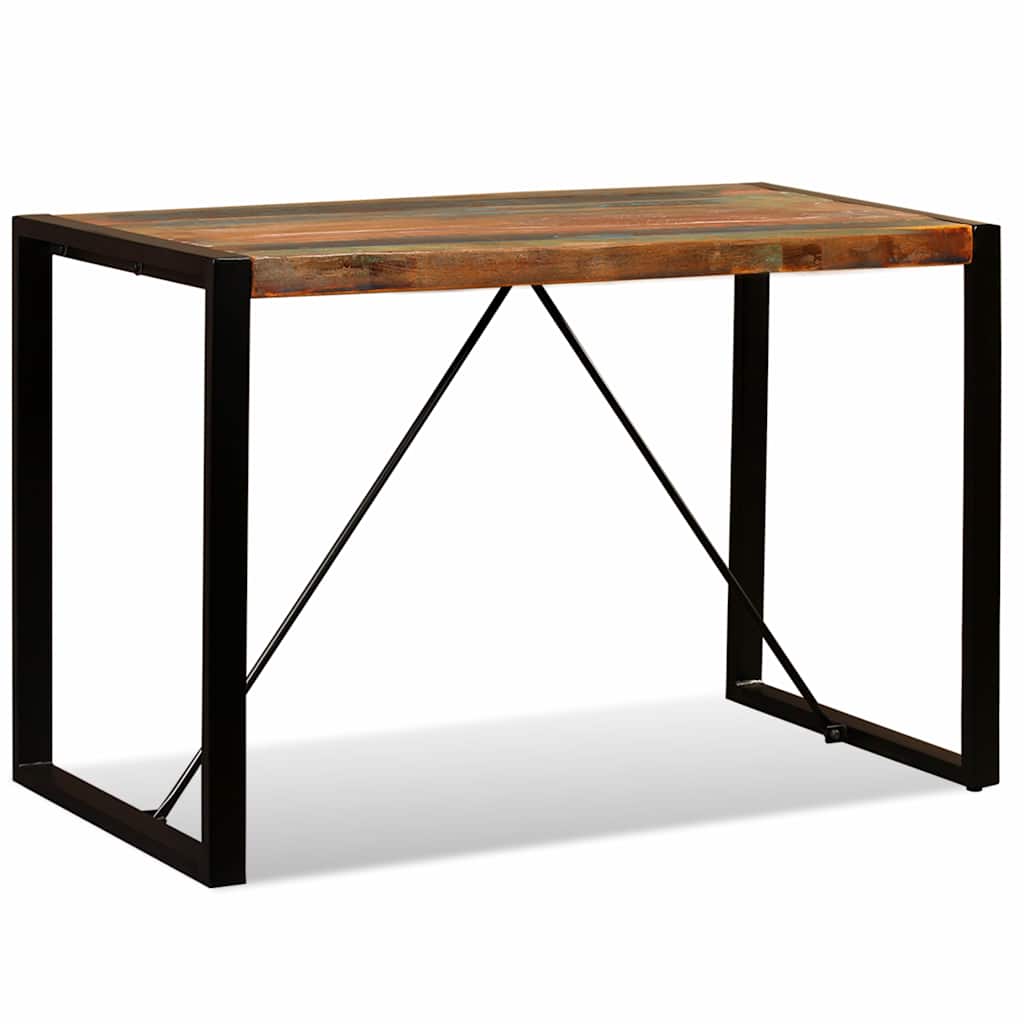 Table à manger Bois de récupération massif 120 cm
