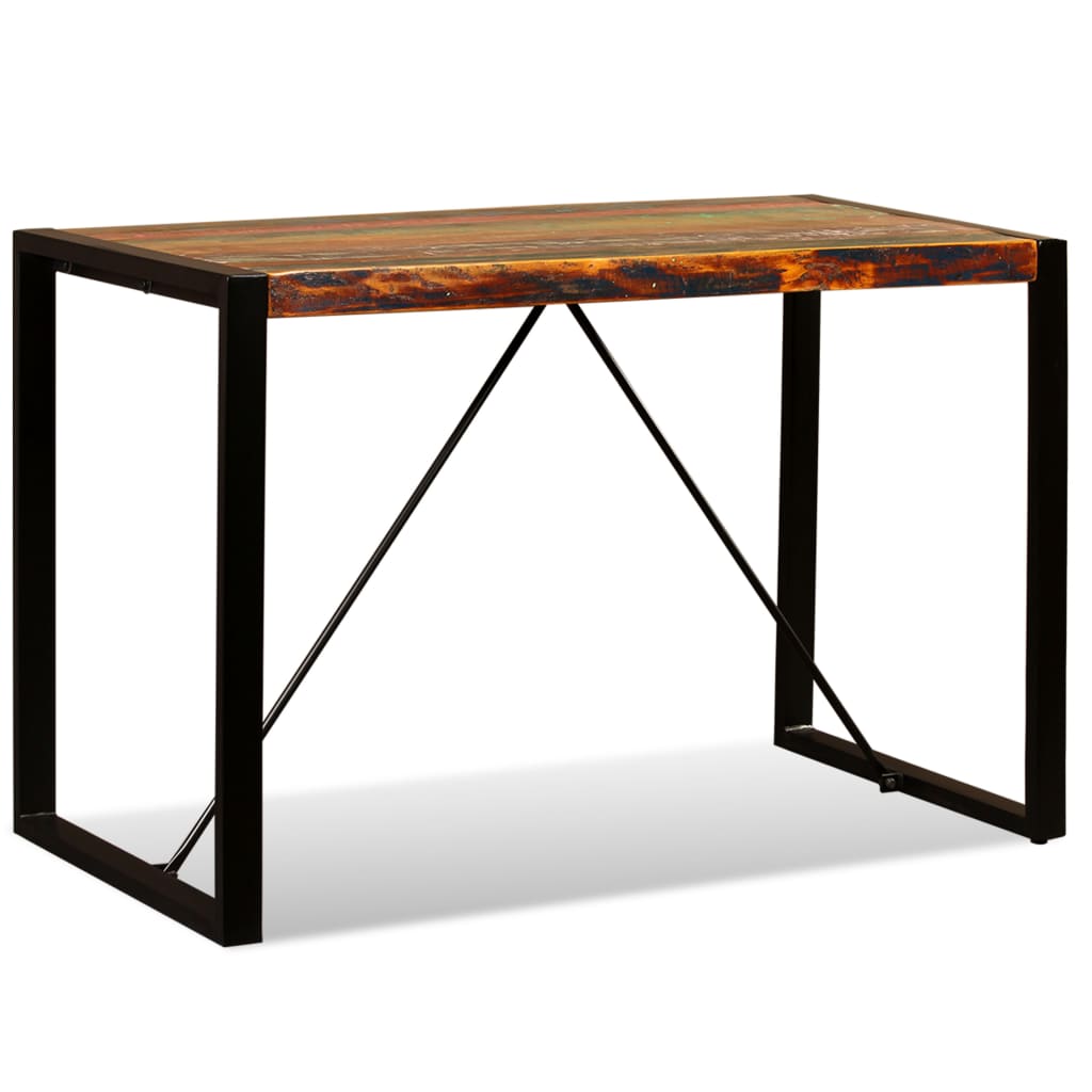 Table à manger Bois de récupération massif 120 cm - XIOS