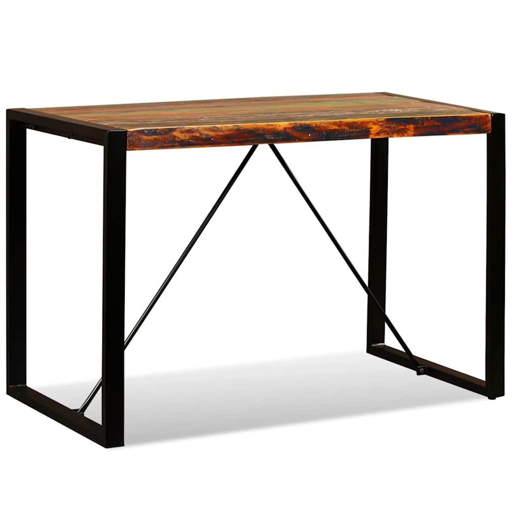 Table à manger Bois de récupération massif 120 cm