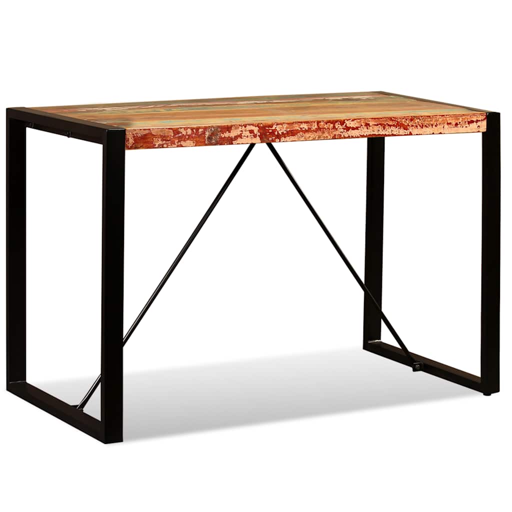 Table à manger Bois de récupération massif 120 cm