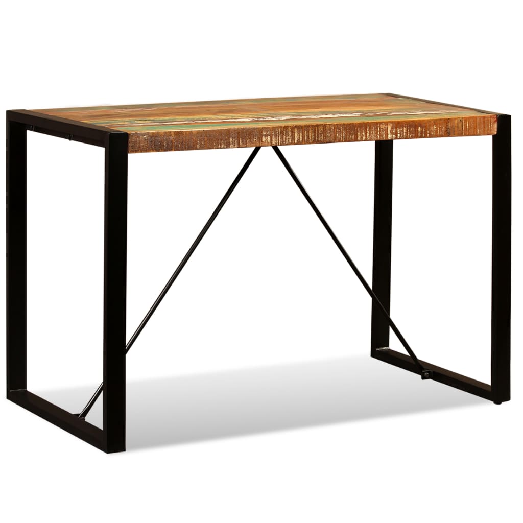 Table à manger Bois de récupération massif 120 cm - XIOS