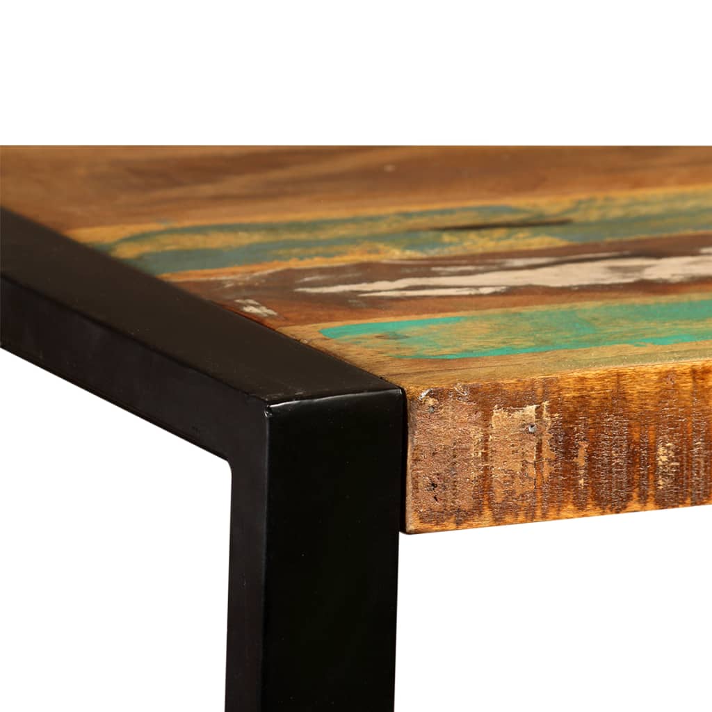 Table à manger Bois de récupération massif 120 cm - XIOS