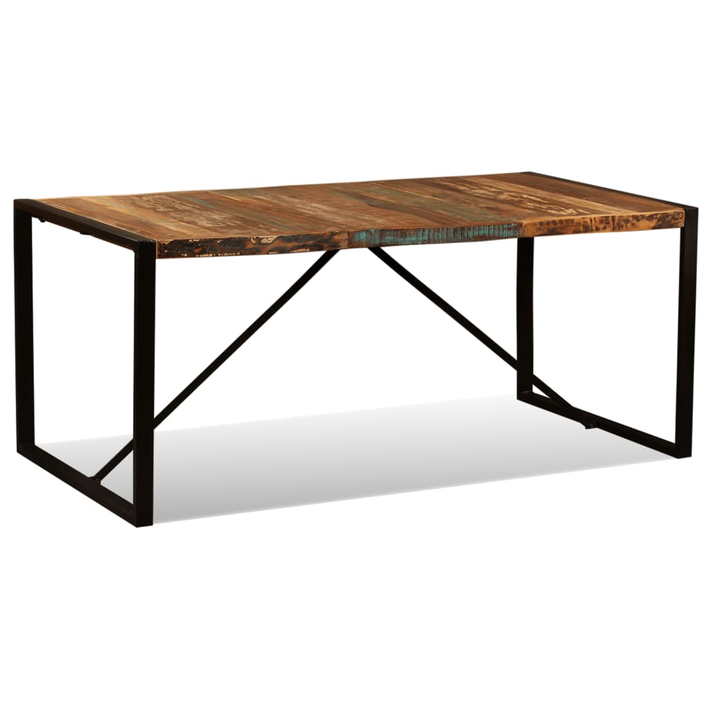 Table à manger Bois de récupération massif 180 cm - XIOS