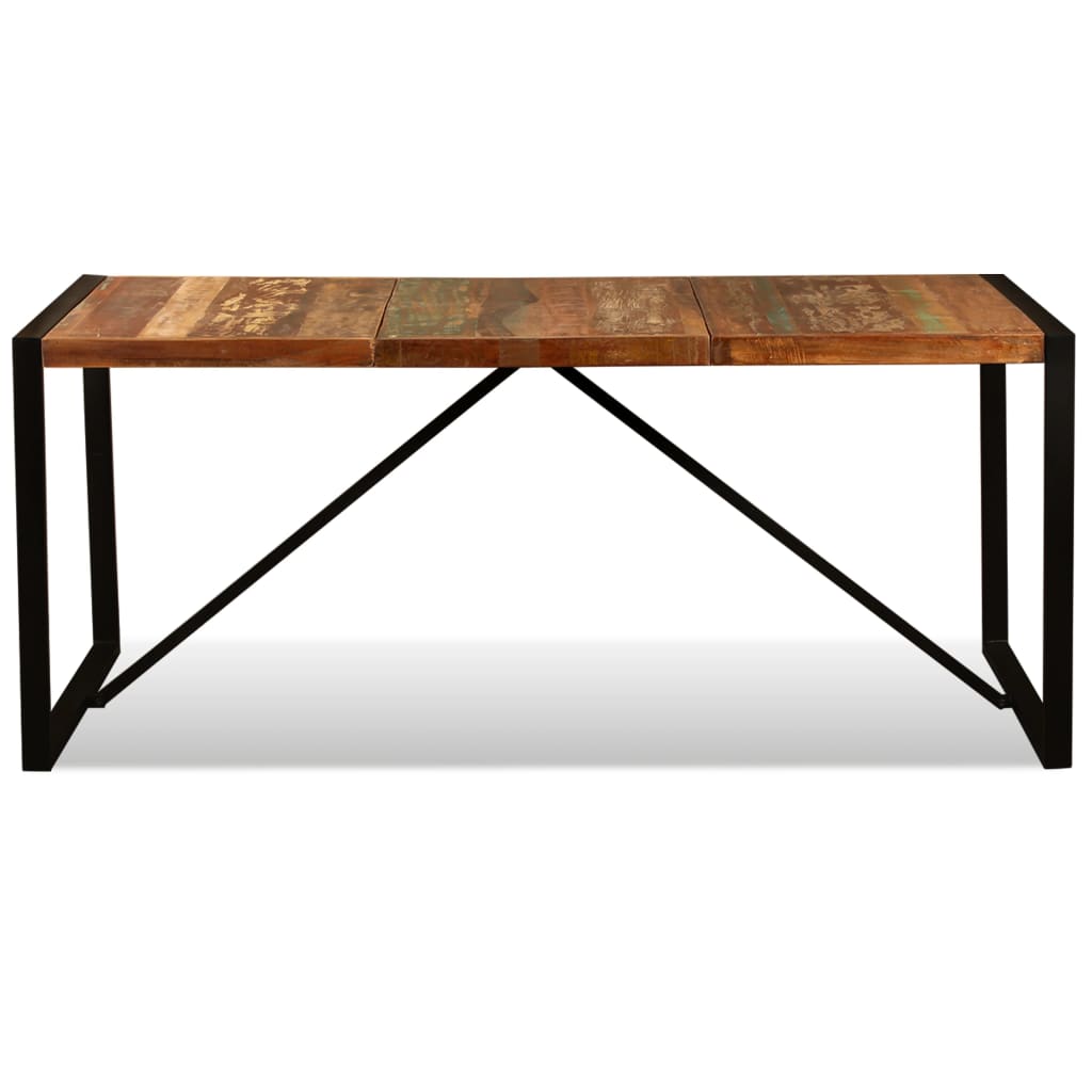 Table à manger Bois de récupération massif 180 cm - XIOS