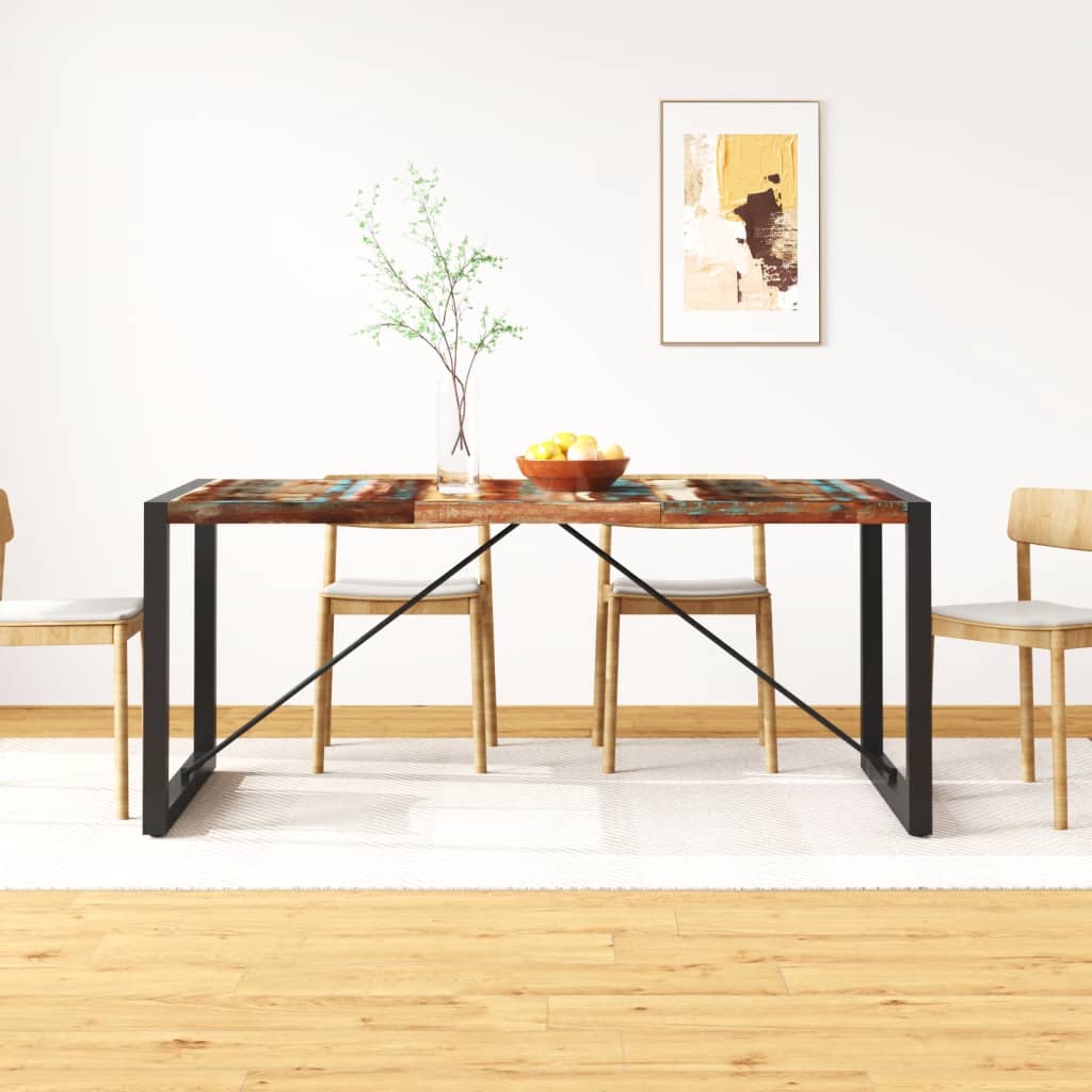 Table à manger Bois de récupération massif 180 cm - XIOS