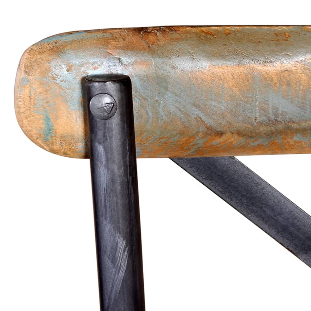 Tabouret de bar Bois de récupération massif - XIOS