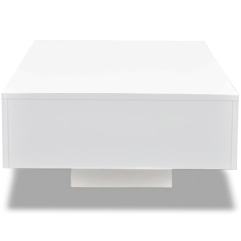 Table basse blanc brillant - XIOS