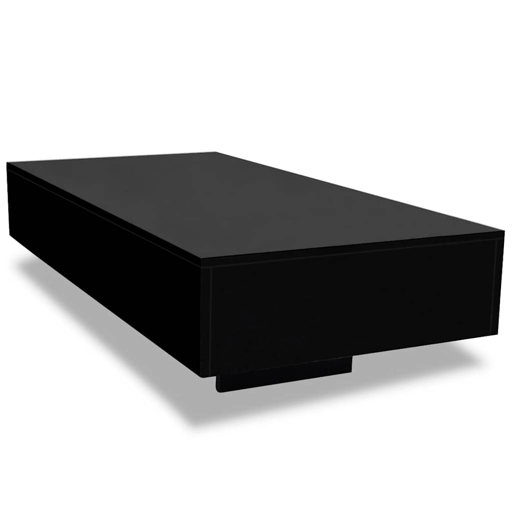 Table basse noir brillant - XIOS