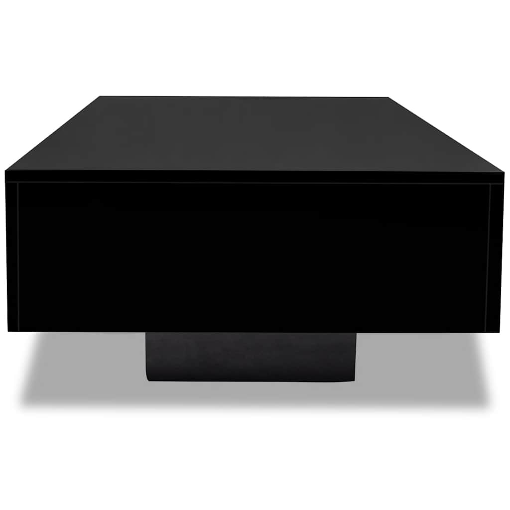 Table basse noir brillant - XIOS