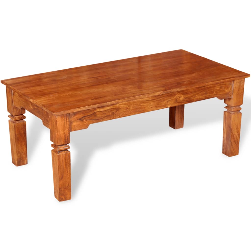 Table basse Bois massif 110 x 60 x 45 cm - XIOS