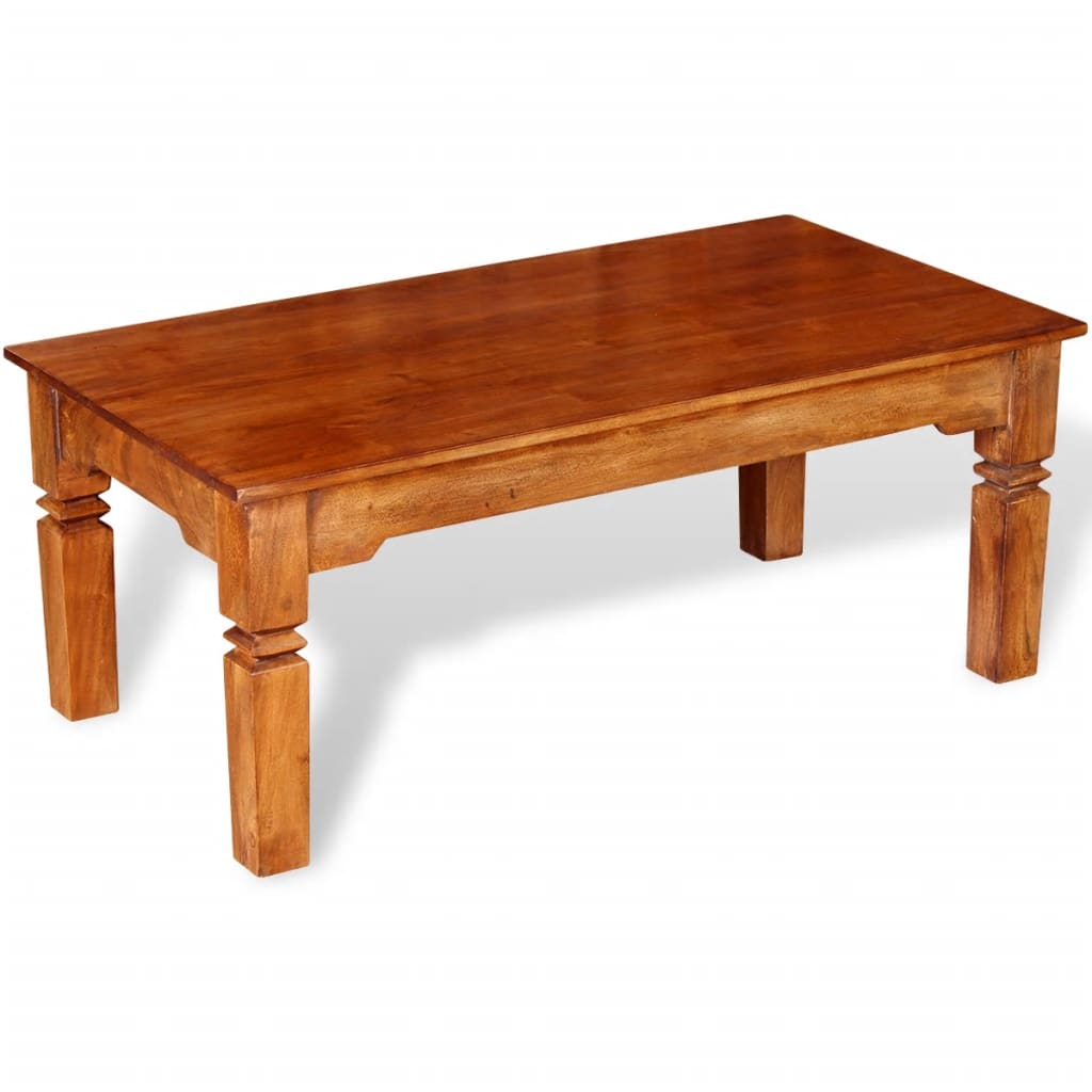 Table basse Bois massif 110 x 60 x 45 cm - XIOS