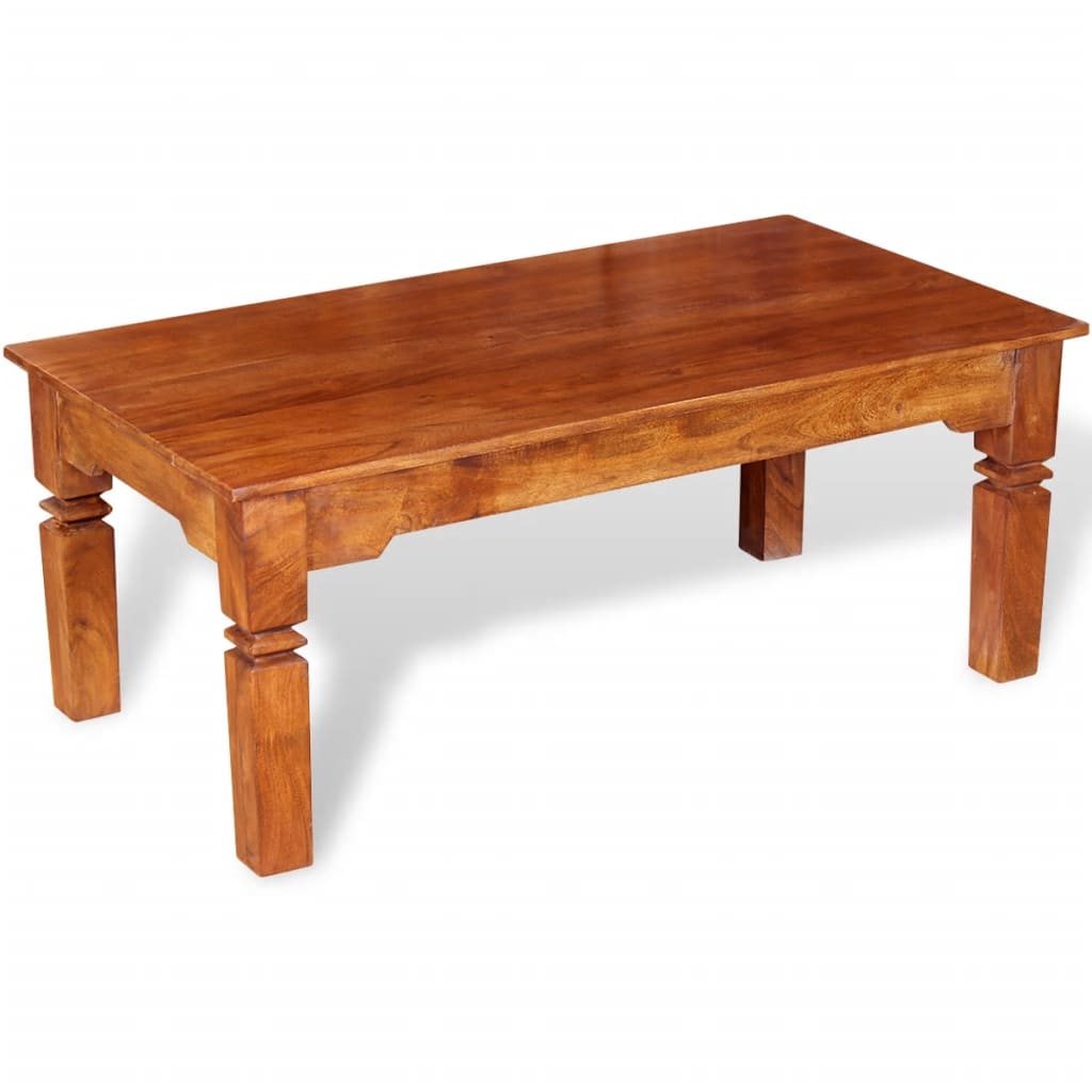 Table basse Bois massif 110 x 60 x 45 cm - XIOS